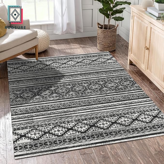 RUGSURE Washable Area Rugs 4' x 6' - Image 3