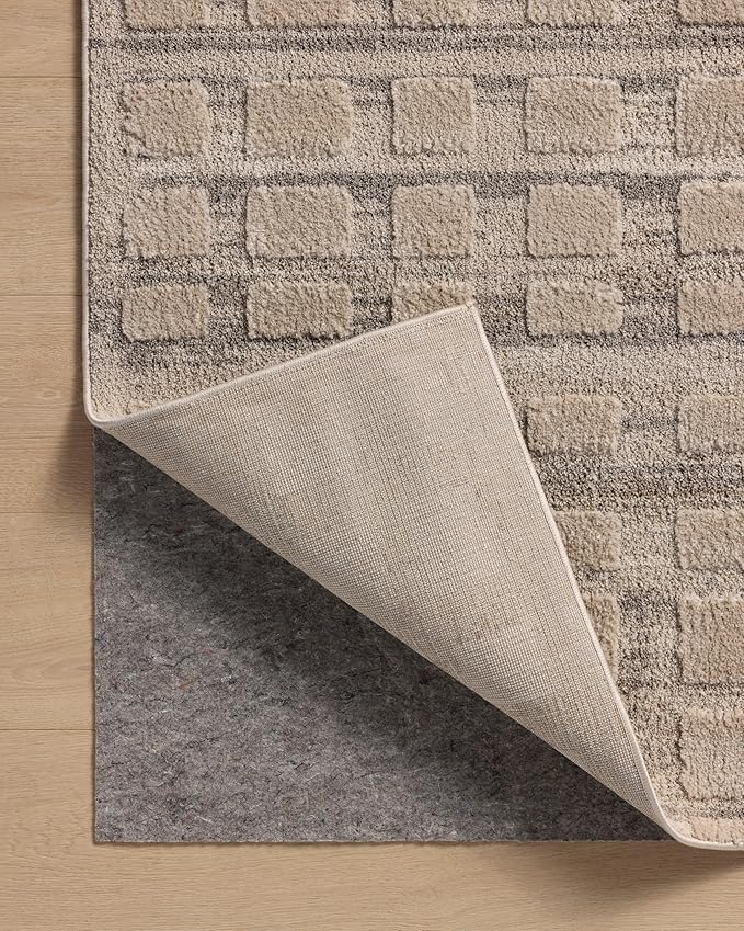 Loloi Amber Lewis Monty Collection MOT-06 Pebble/Beige 2'-7" x 10'-0", .50" - Image 7