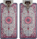 Hompet Cat Litter Mat 2 Pack, 28.5x60 Large Machine Washable Trapping Mats by Hompet