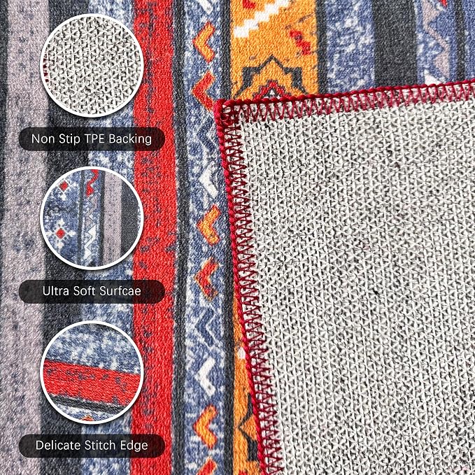 RUGSURE Washable Area Rugs 8' x 10' - Image 7