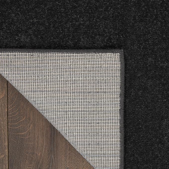 Nourison Home Nourison Essentials Black 8' x 10' Area Rug - Image 5