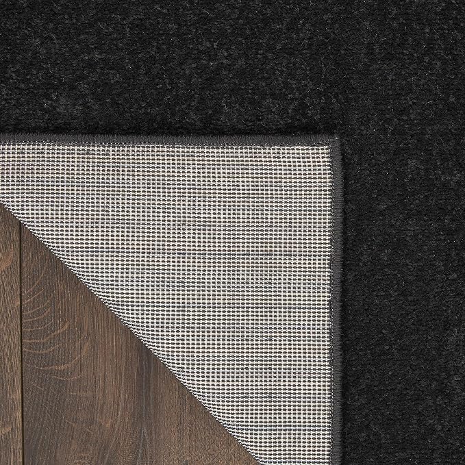 Nourison Home Nourison Essentials Black 2' x 4' Area Rug - Image 4