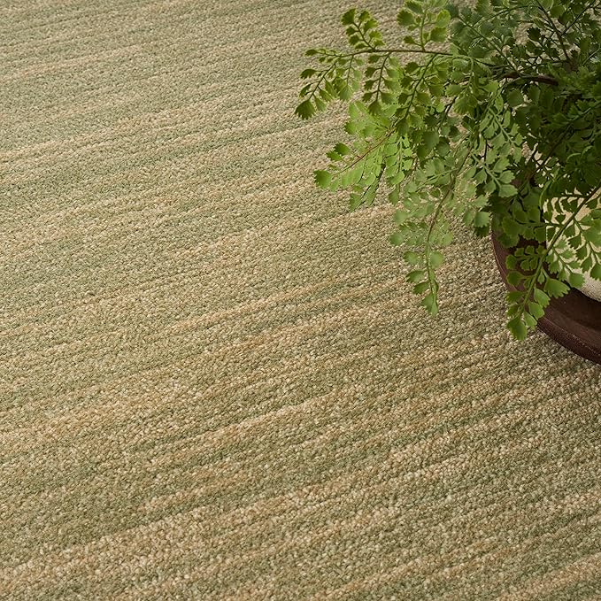 Nourison Home Nourison Essentials Green Gold 5' x 7' Area Rug - Image 6