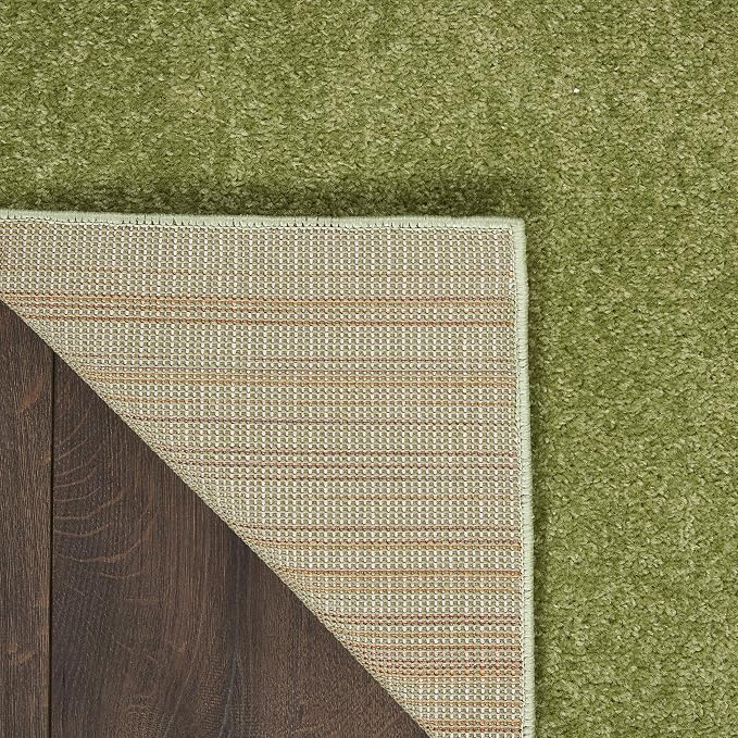 Nourison Home Nourison Essentials Green 2'2" x 20' Area Rug - Image 7