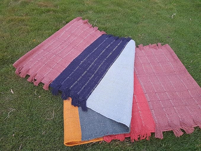 Jaipur art & Rugs Cotton Yoga Mat by JAIPURARTANDRUGS