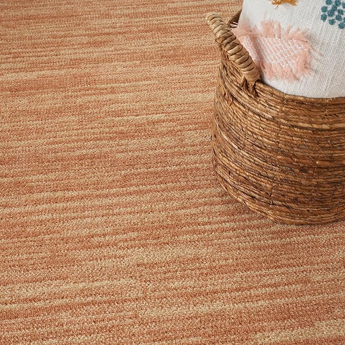 Nourison Home Nourison Essentials Rust 7' x Square Area Rug - Image 6