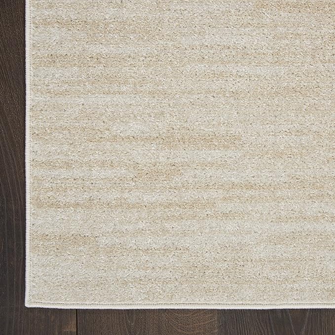 Nourison Home Nourison Essentials Ivory Beige 2'2" x 10' Area Rug - Image 4