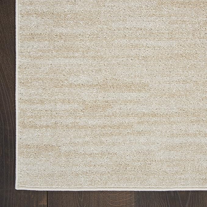 Nourison Home Nourison Essentials Ivory Beige 2'2" x 18' Area Rug - Image 5