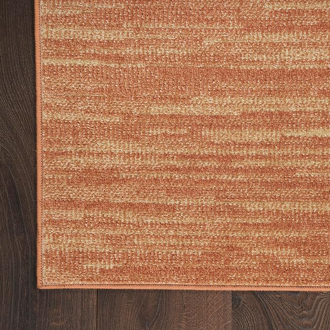 Nourison Home Nourison Essentials Rust 7' x Square Area Rug - Image 7
