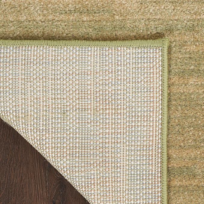 Nourison Home Nourison Essentials Green Gold 2'2" x 10' Area Rug - Image 7